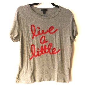 J Crew graphic tee